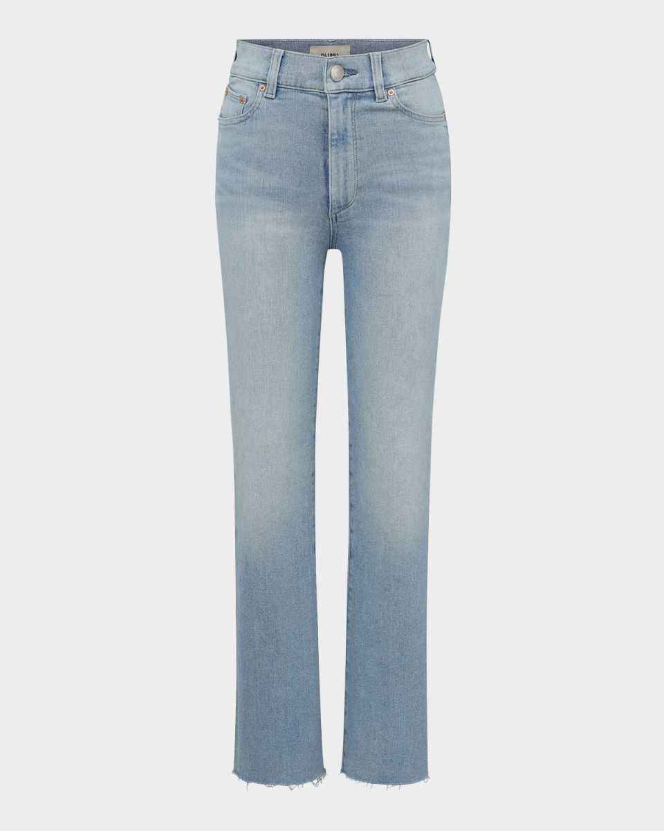 Halle Instasculpt Straight High-Rise Jeans